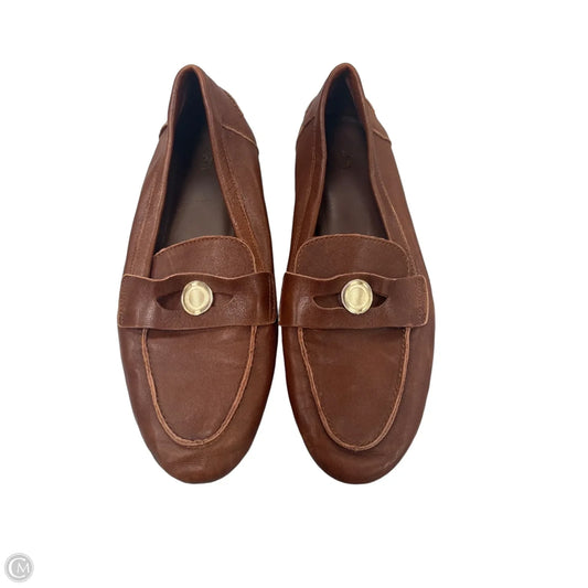 Shoes Flats By Zara In Brown, Size: 9.5