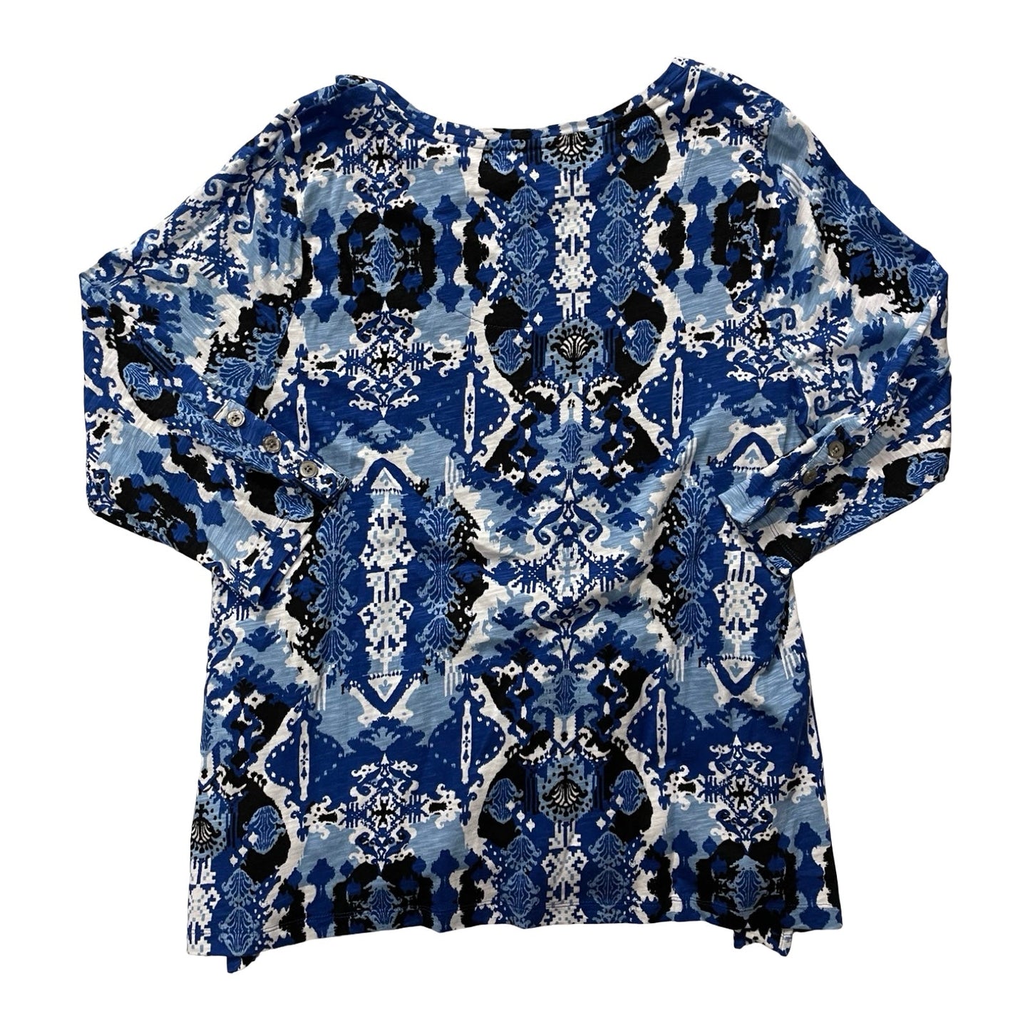 Top Ls By Chicos In Blue, Size:Xl