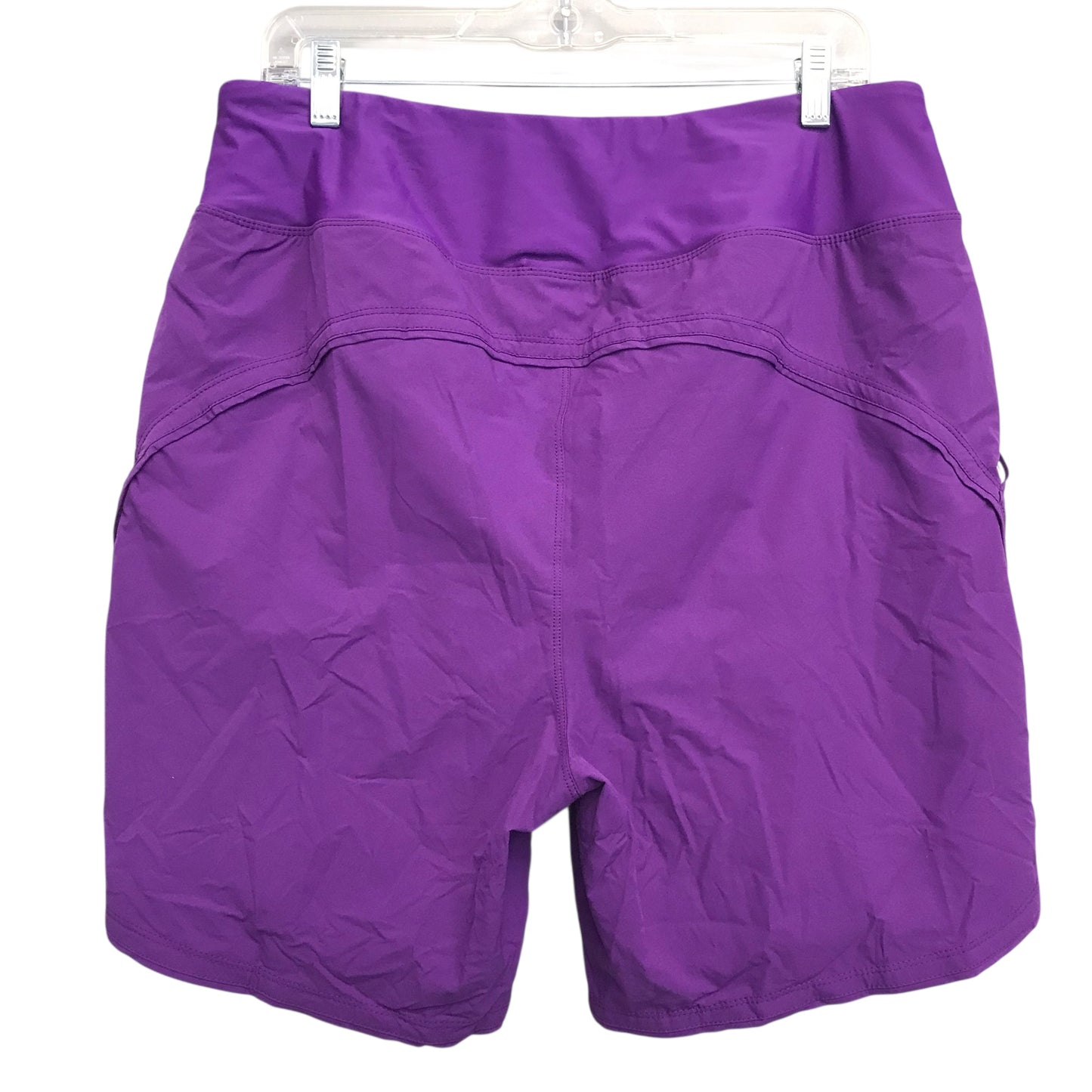Athletic Shorts By Gradual In Purple, Size:1X