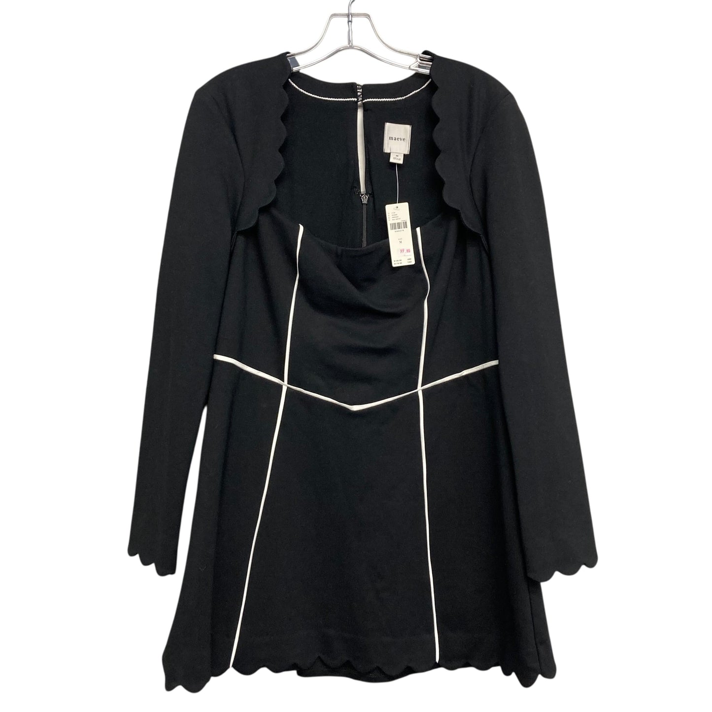 Dress Work By Maeve In Black & White, Size:M