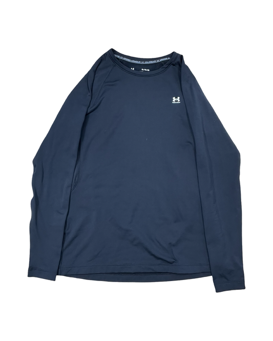 Top Ls By Under Armour In Black, Size:Xl