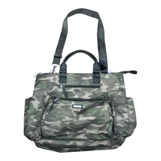 Handbag By Baggallini In Camouflage Print, Size:Large