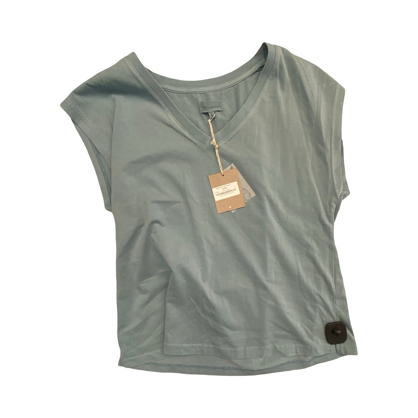 Top Sleeveless By Thread And Supply In Blue, Size:L