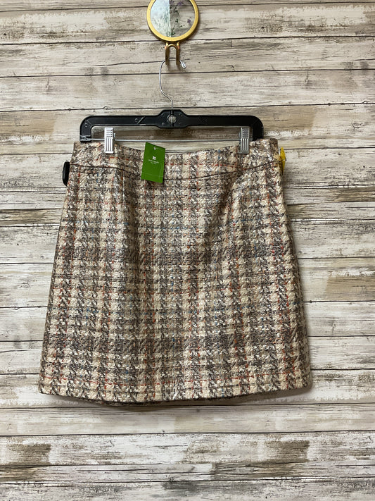Skirt Designer By Kate Spade In Tan, Size:10