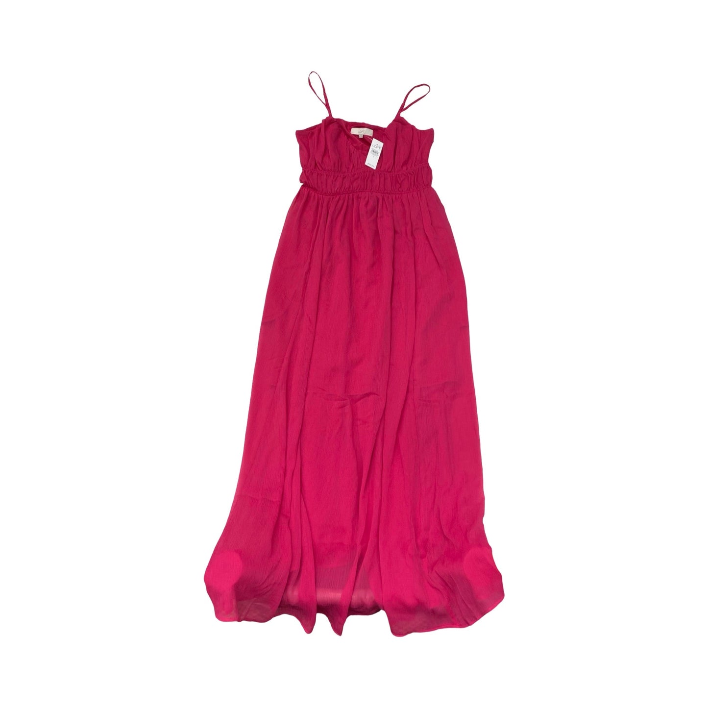 Dress Party Long By Loft In Pink, Size:4