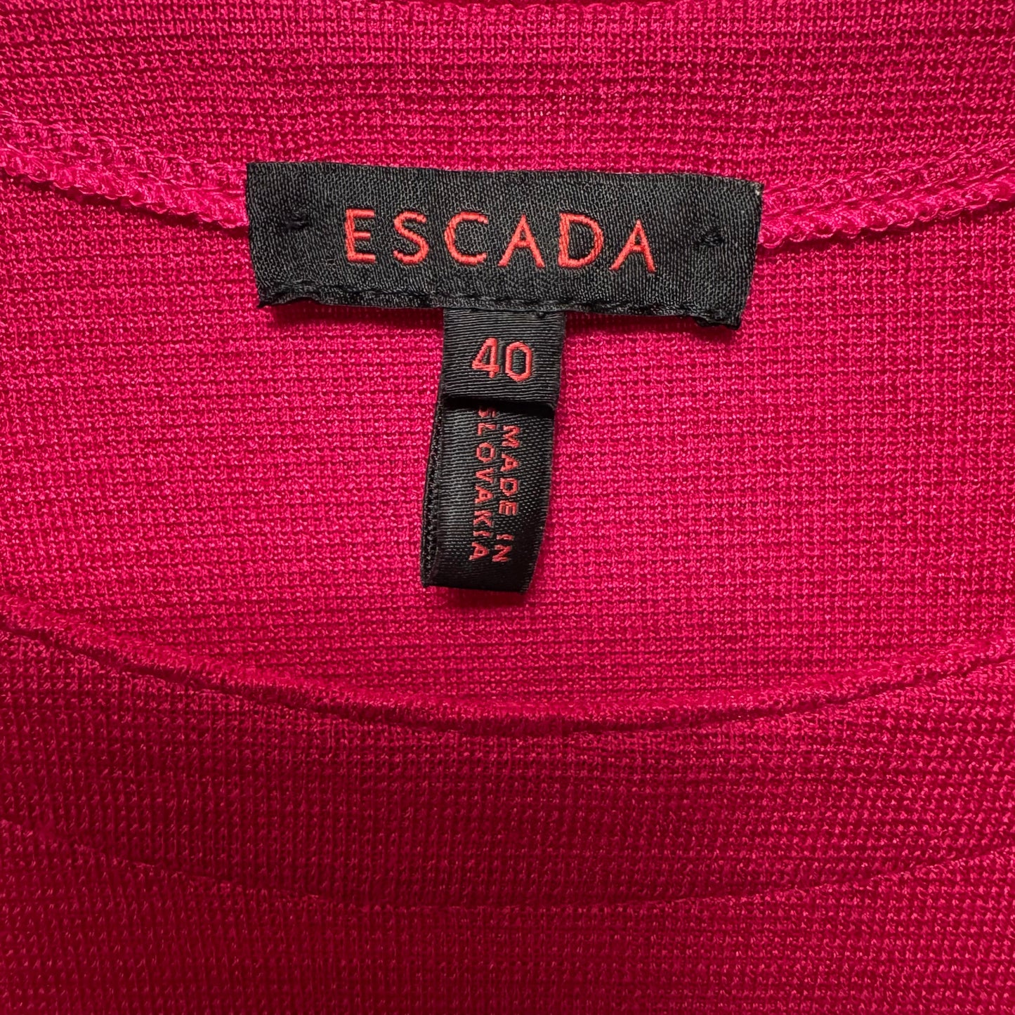 Sweater Designer By Escada In Pink, Size: M (40 EU)