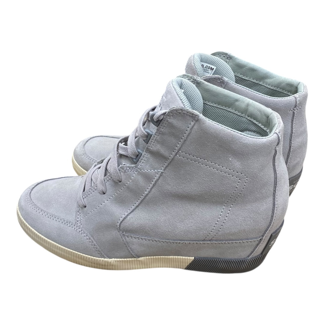 Boots Designer By Sorel In Grey, Size:10