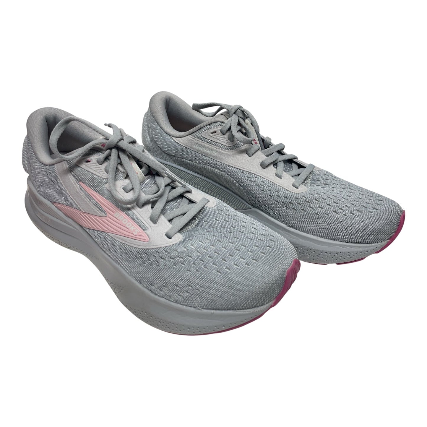 Shoes Sneakers By Brooks In Grey, Size: 10