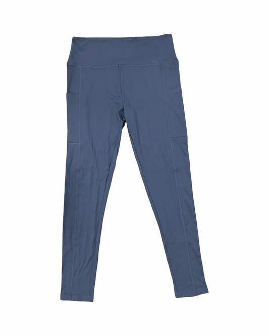 Athletic Leggings By Clothes Mentor In Grey, Size:L