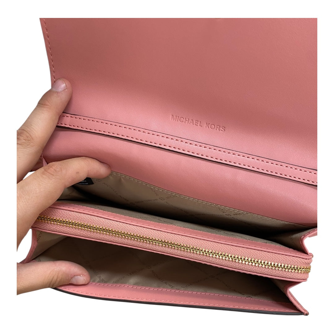 Handbag Designer By Michael Kors In Pink, Size:Small