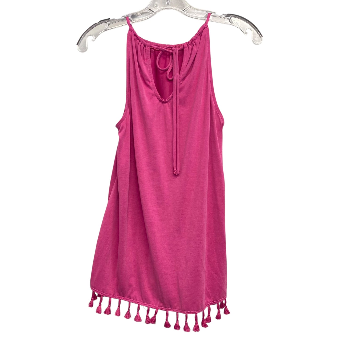 Top Sleeveless By Green Envelope In Pink, Size:S