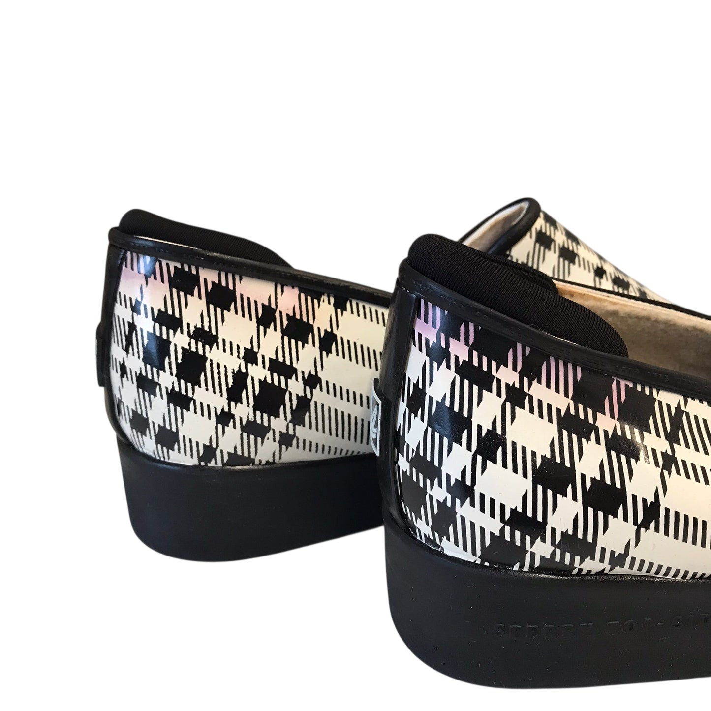 Shoes Flats By Sperry In Plaid Pattern, Size:8