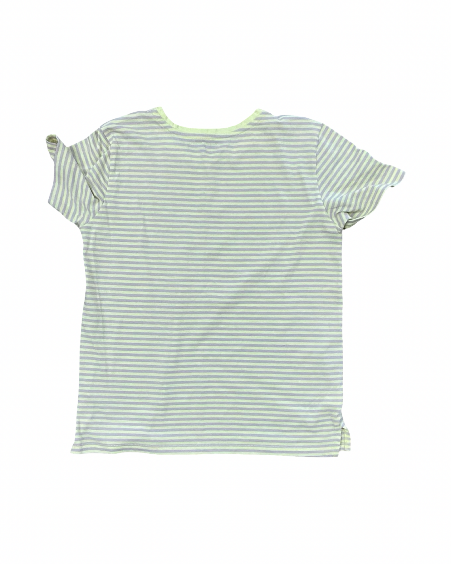 Top Ss By Eddie Bauer In Grey & Yellow, Size:M