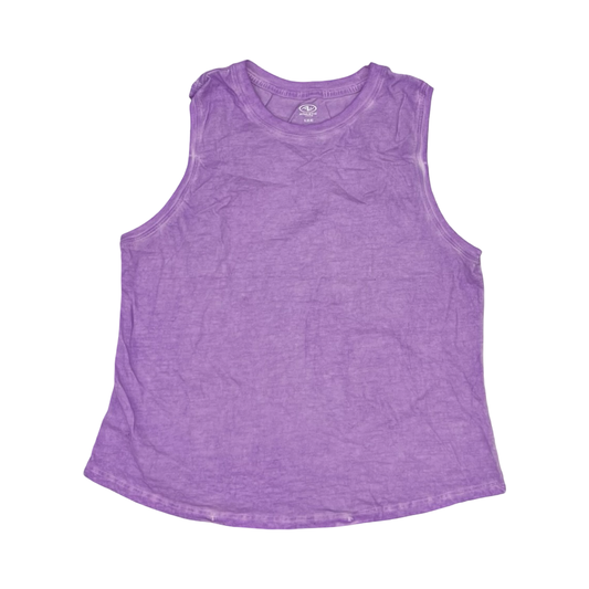 Athletic Tank Top By Athletic Works In Purple, Size:S