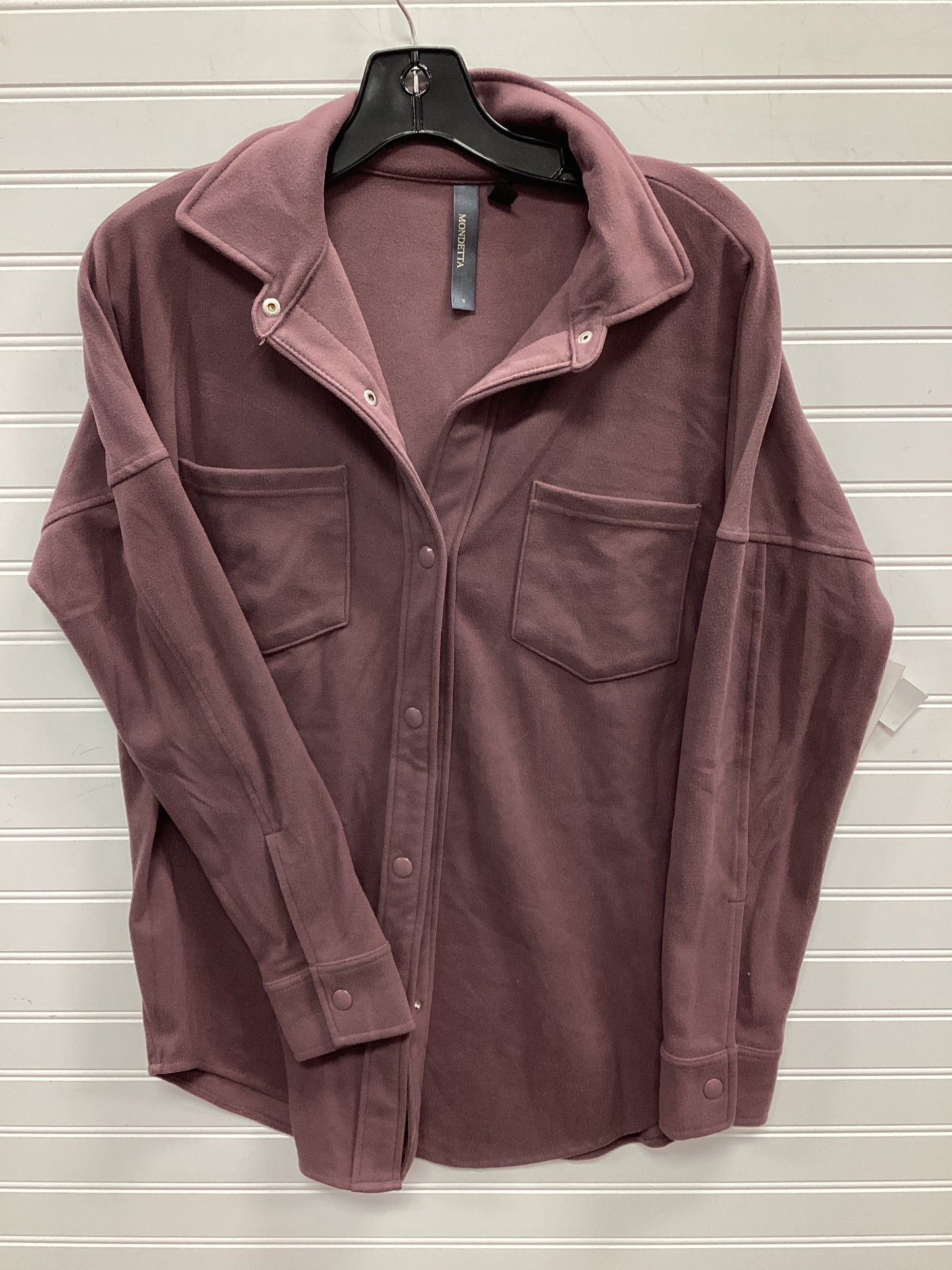 Jacket Fleece By Mondetta In Purple, Size:S