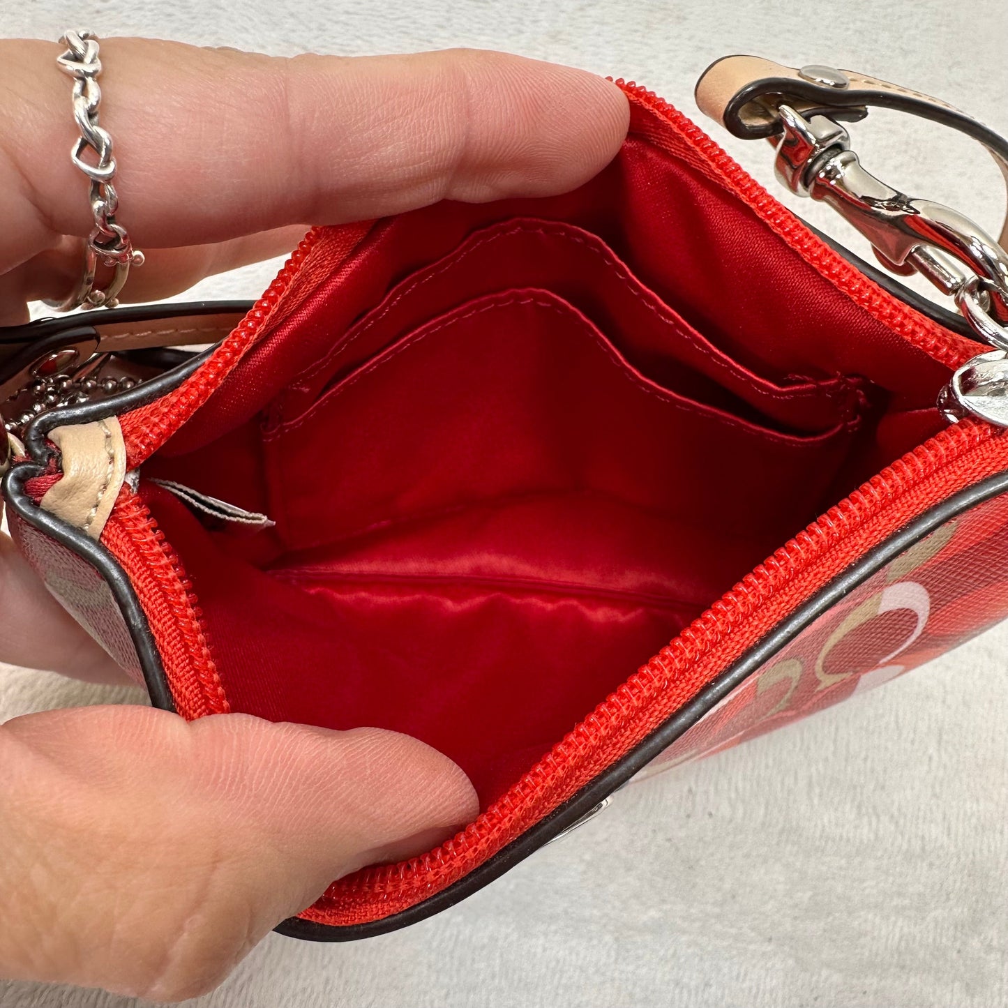 Wristlet Designer By Coach, Size: Small