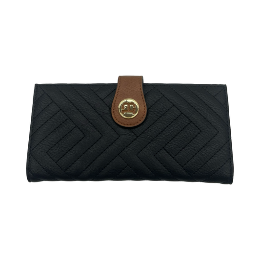 Wallet By Cme In Black & Brown, Size:Medium