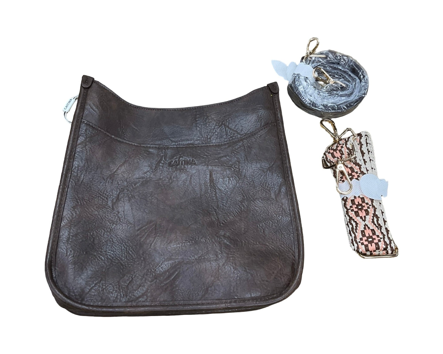 Crossbody By Clothes Mentor In Brown, Size:Small