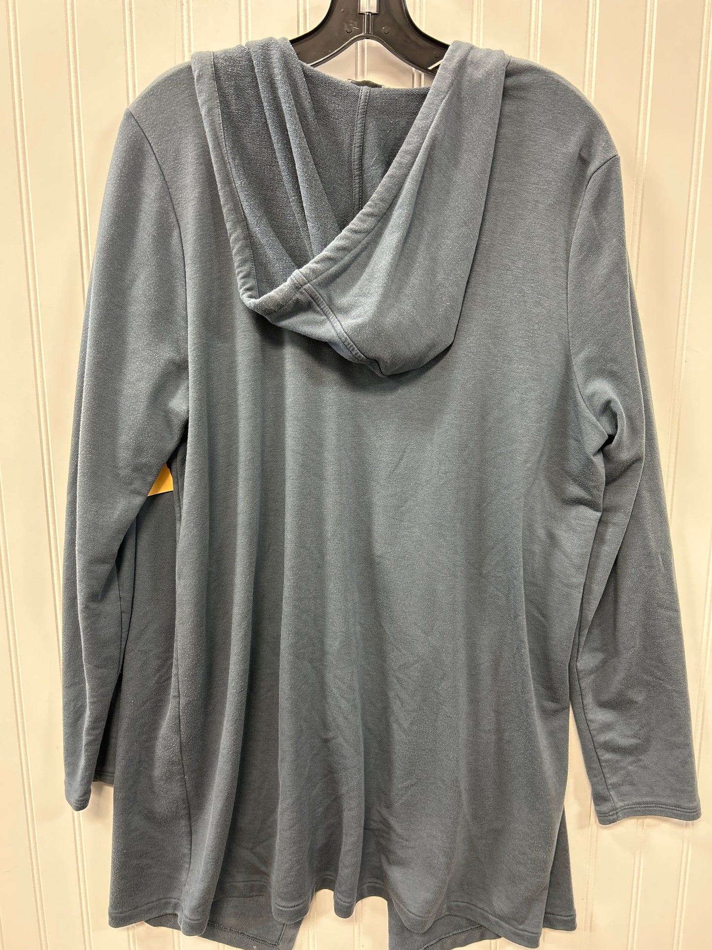 Sweatshirt Hoodie By Clothes Mentor In Blue, Size:L