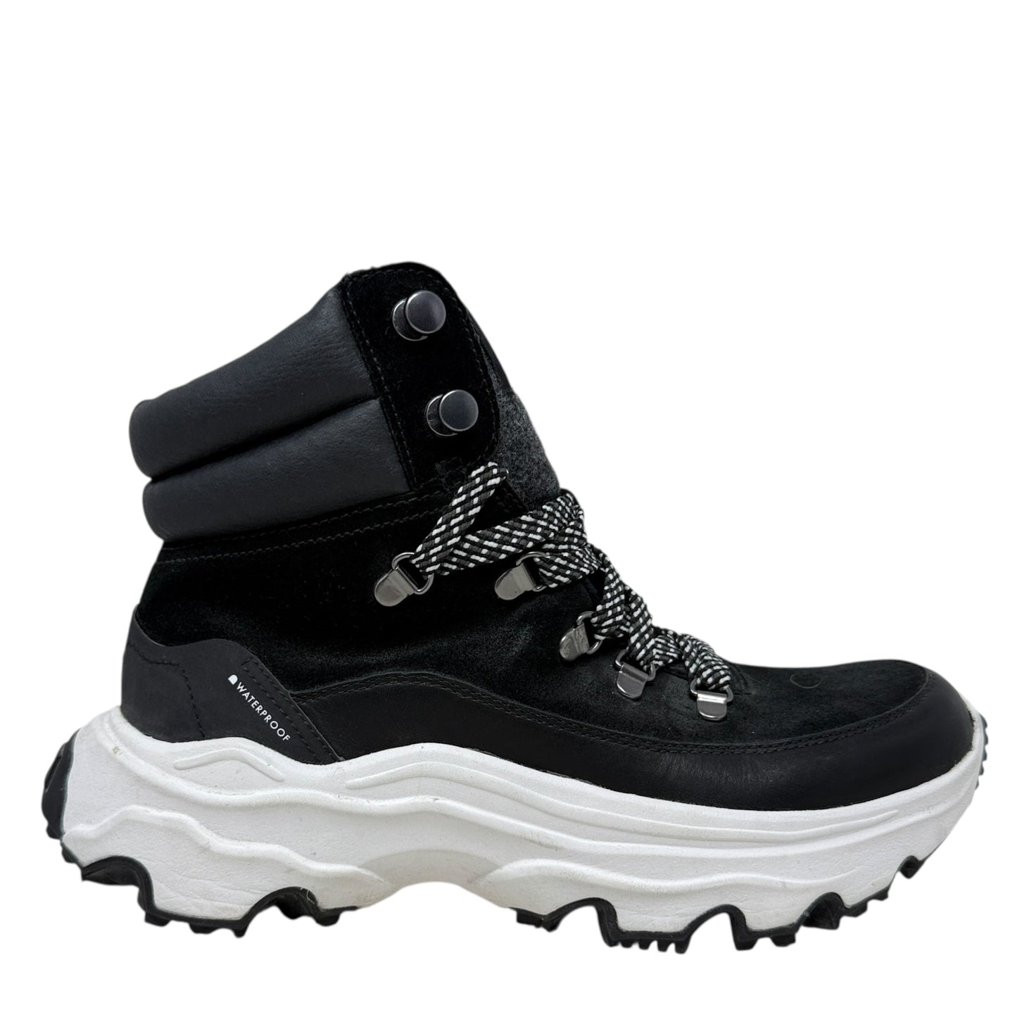 Kinetic Breakthru Conquest Waterproof Lace-Up Sneaker Boots By Sorel In Black, Size: 10.5
