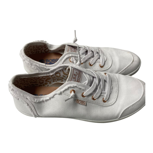 Shoes Sneakers By Bobs In White, Size:9.5