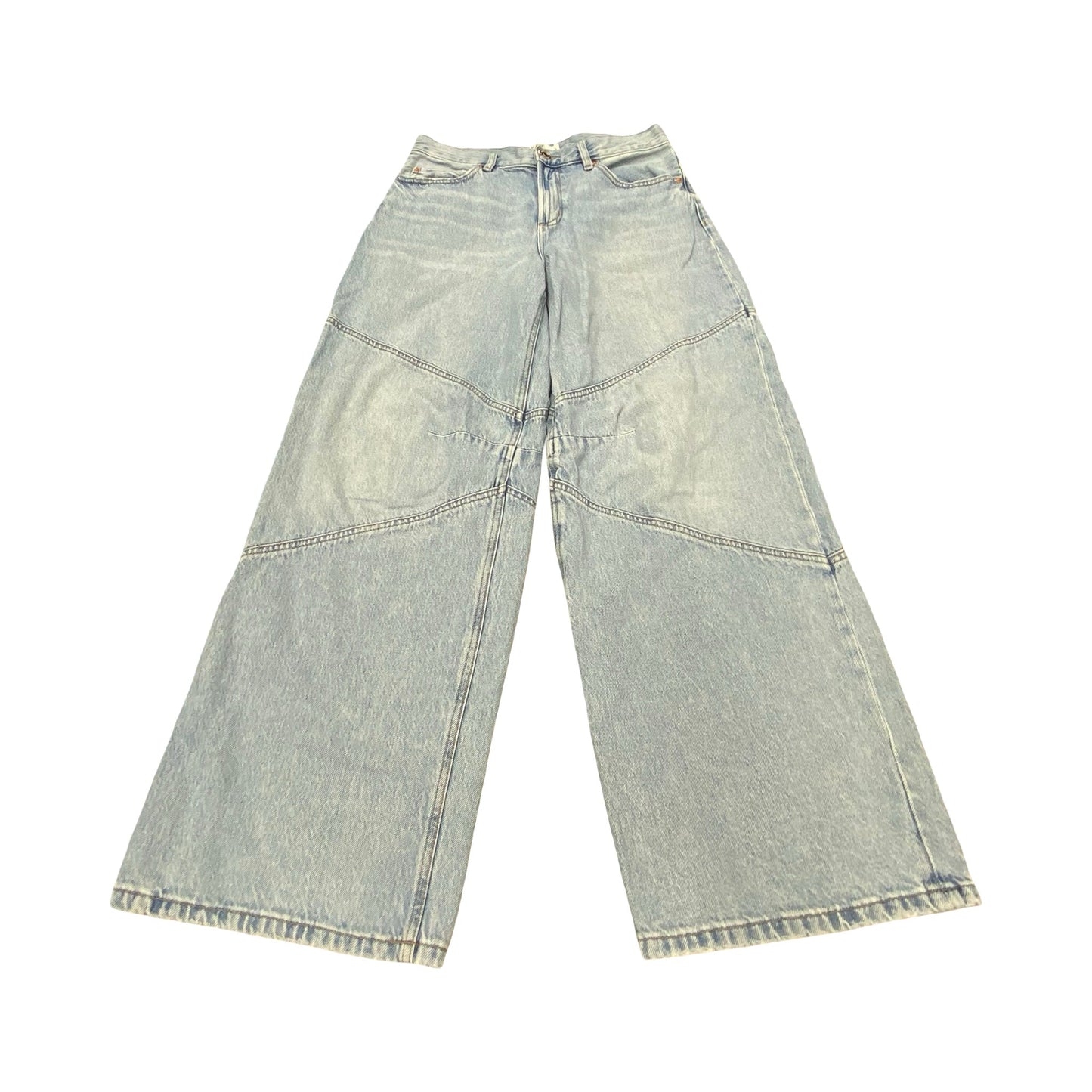 Jeans Wide Leg By Garage In Blue, Size:4
