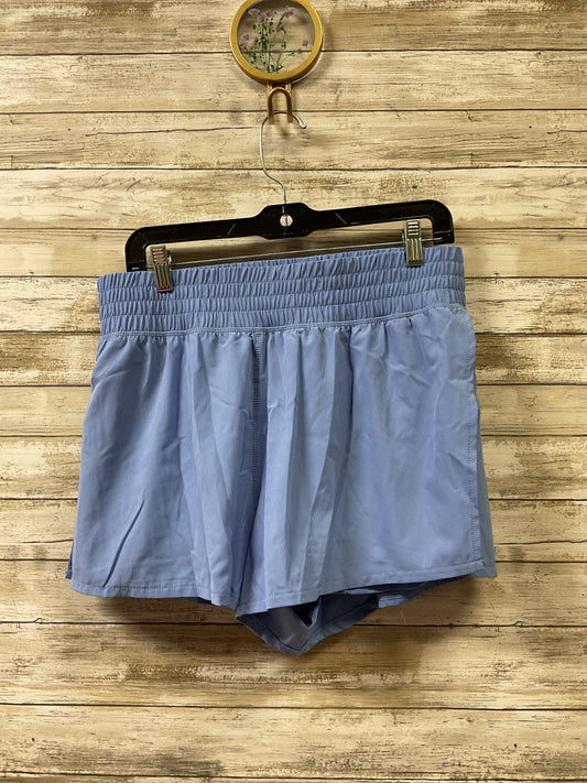 Athletic Shorts By Yogalicious In Blue, Size:Xl