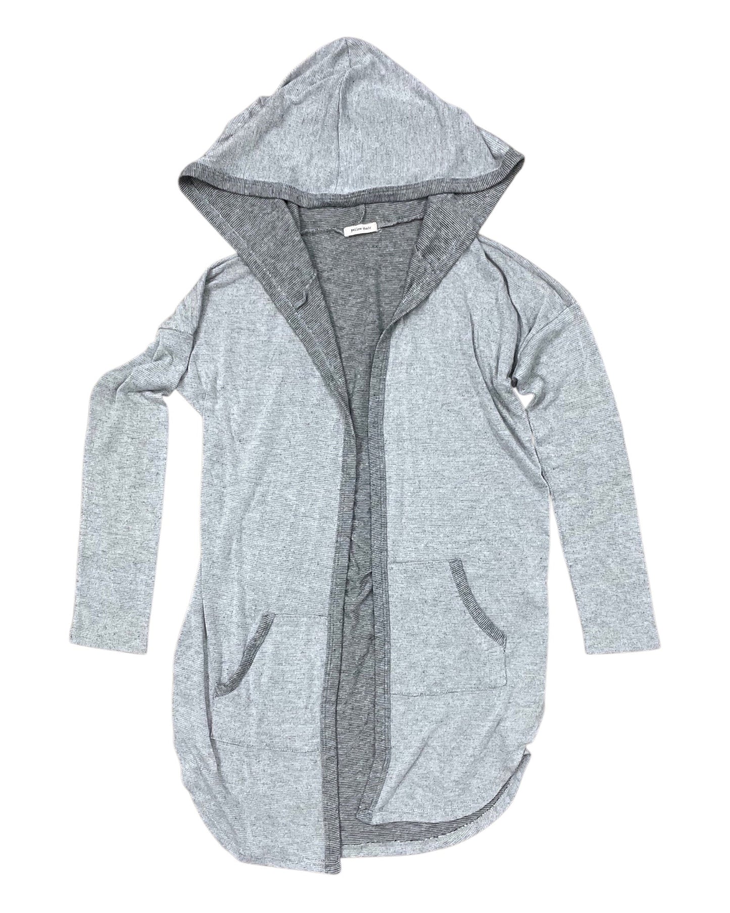 Cardigan By Clothes Mentor In Grey, Size:M