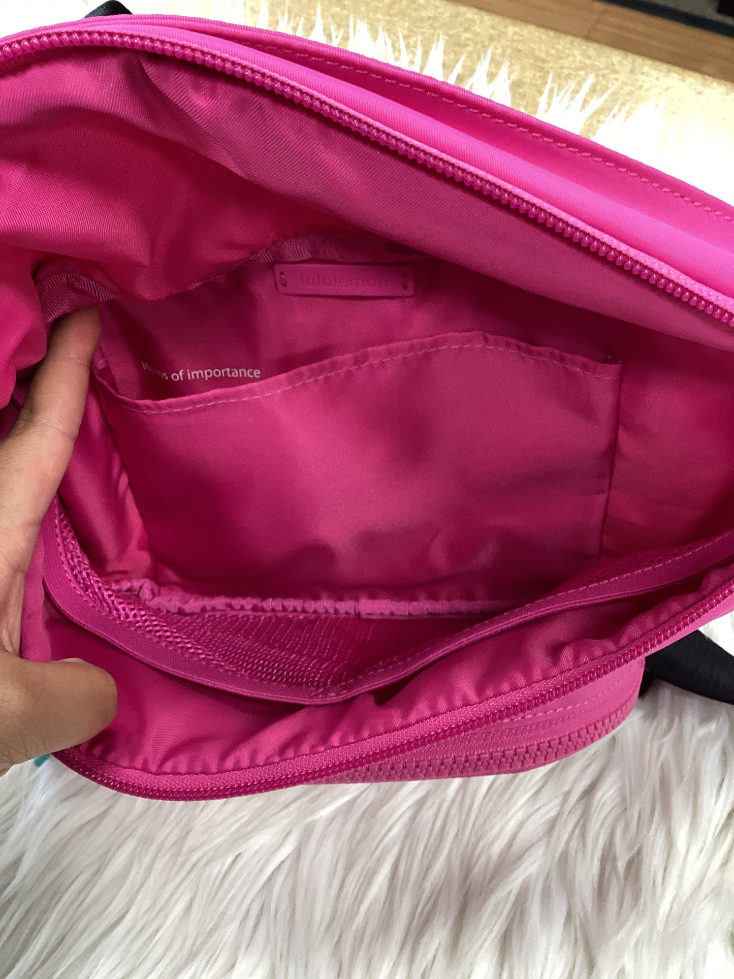 Belt Bag By Lululemon In Pink, Size:Medium