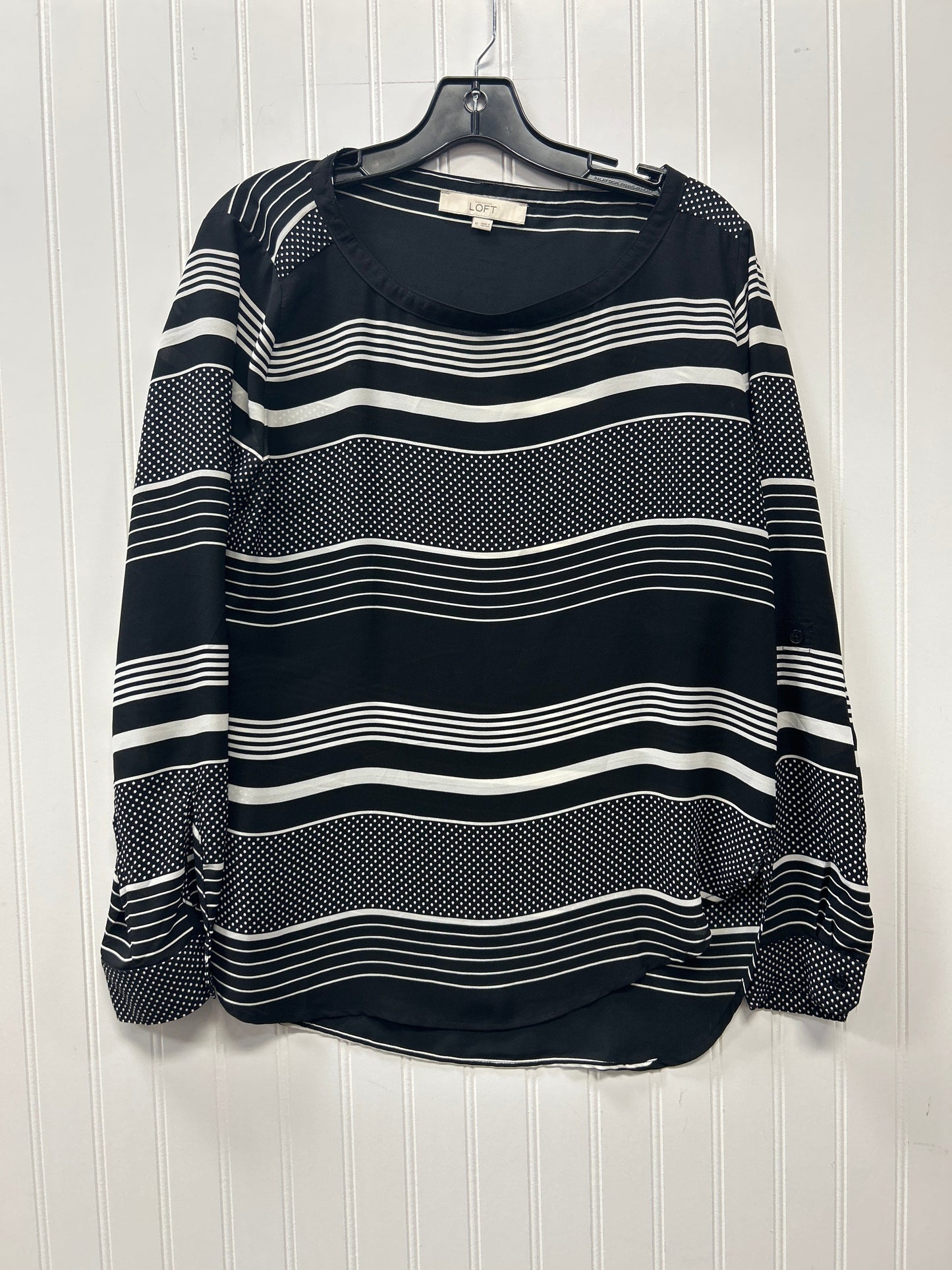 Top Ls By Loft In Black, Size:M