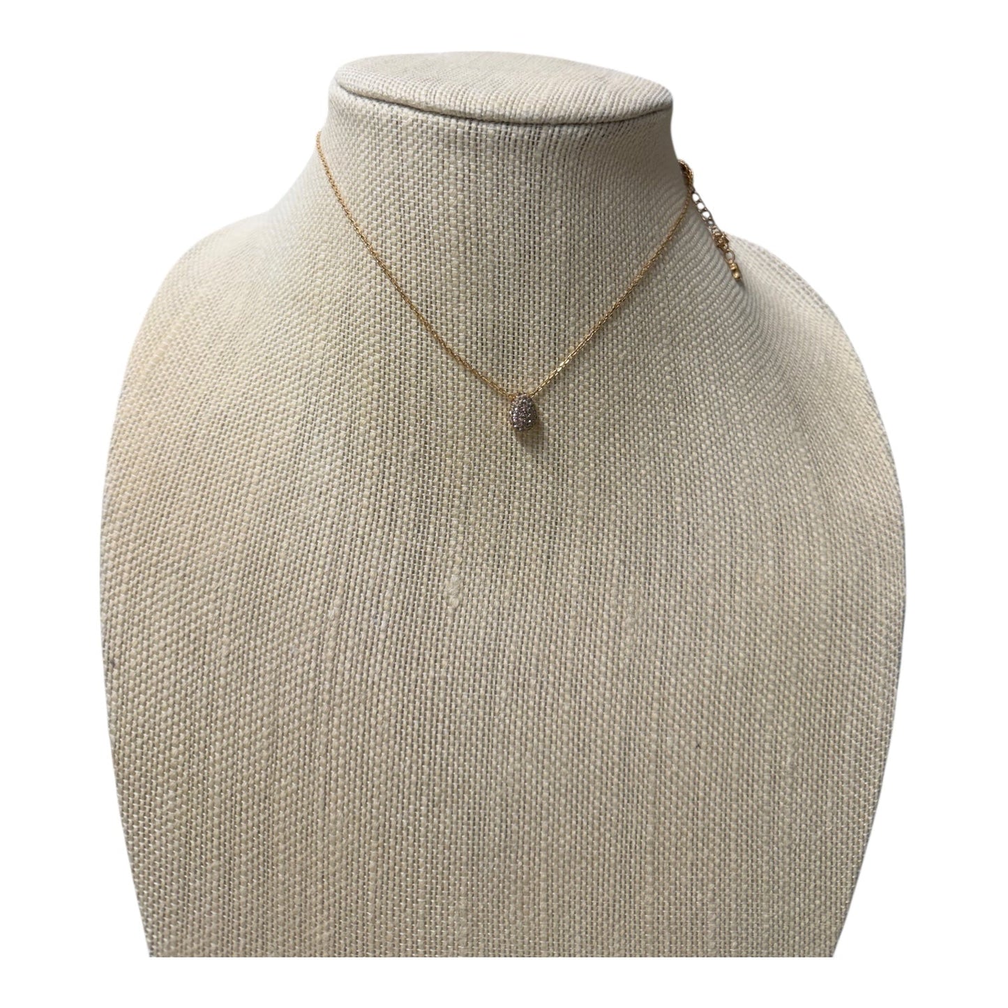 Necklace Designer By Swarovski In Gold