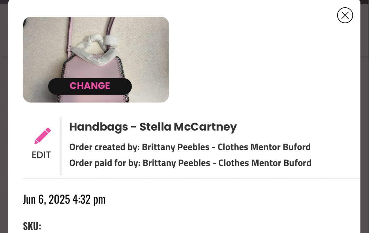 Crossbody Luxury Designer By Stella Mccartney, Size: Small