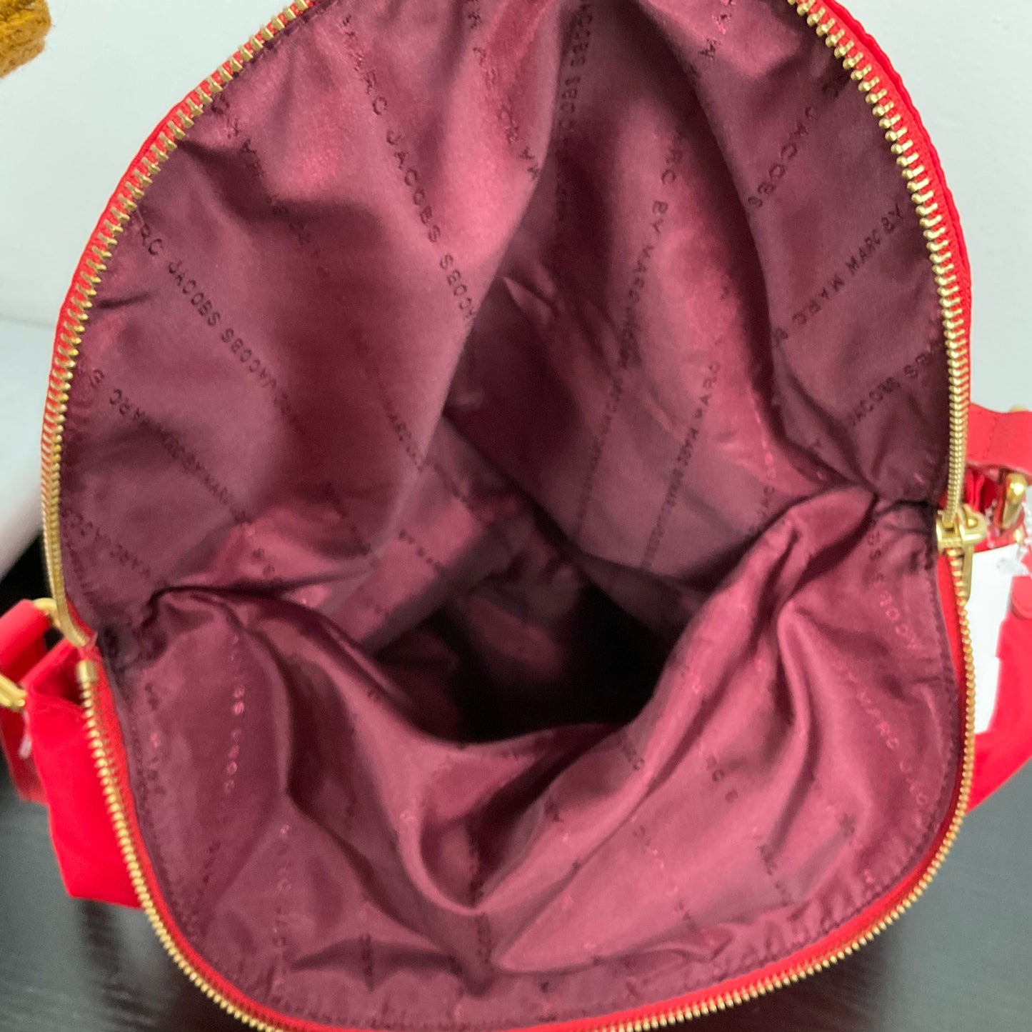 Crossbody Designer By Marc By Marc Jacobs In Red, Size:Large