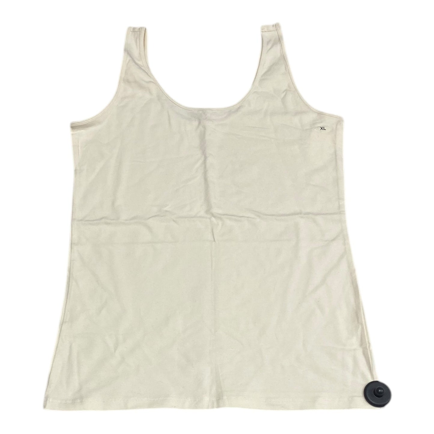 Top Sleeveless By Maurices In Cream, Size:Xl