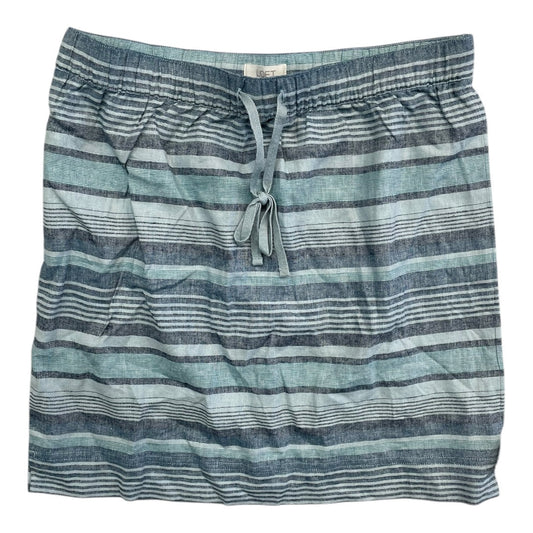 Skirt Mini & Short By Loft In Blue, Size:M