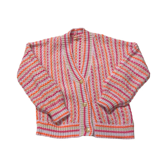 Sweater Cardigan By Hem & Thread In Multi, Size:L