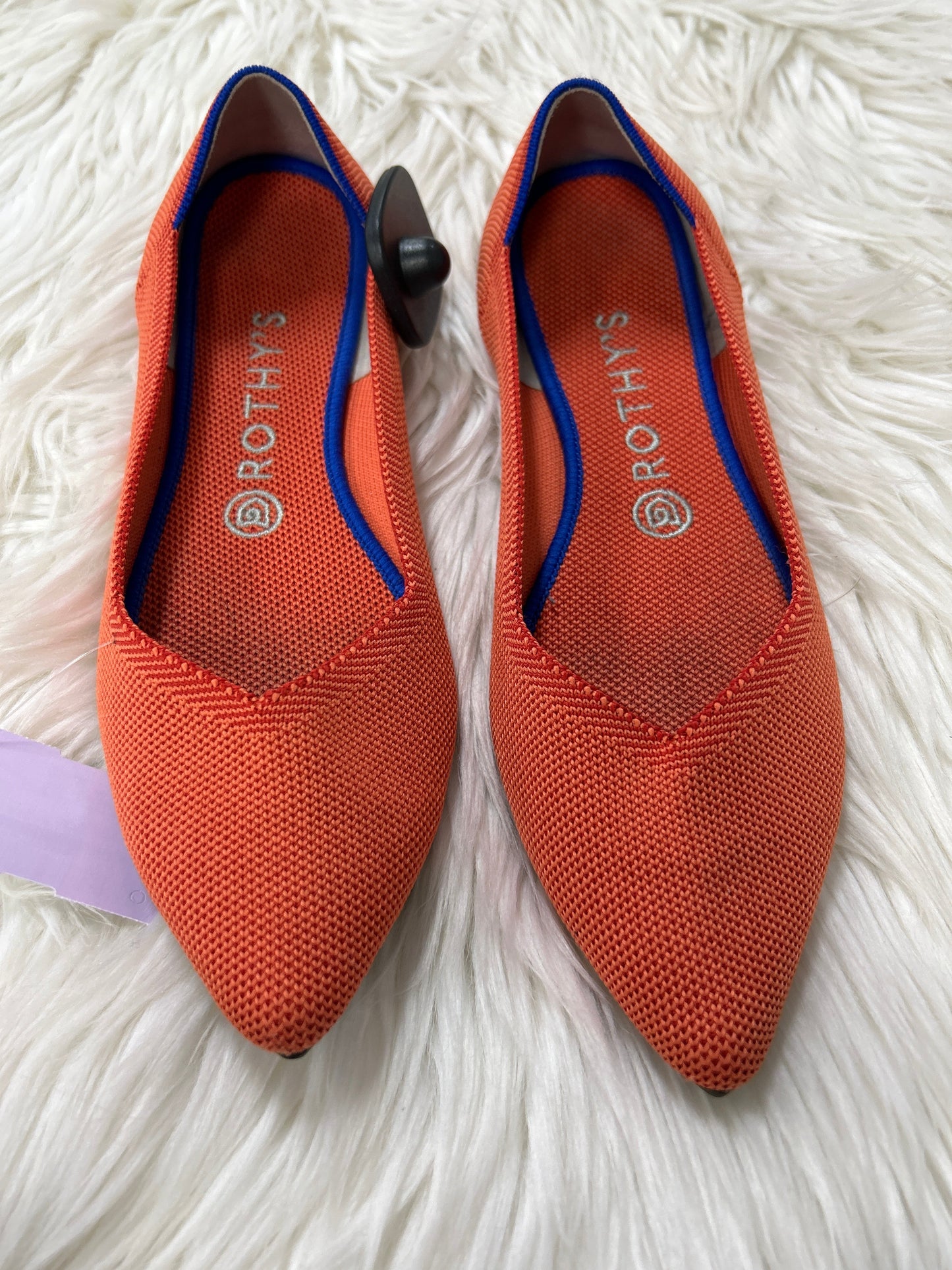 Shoes Flats By Rothys In Orange, Size:8