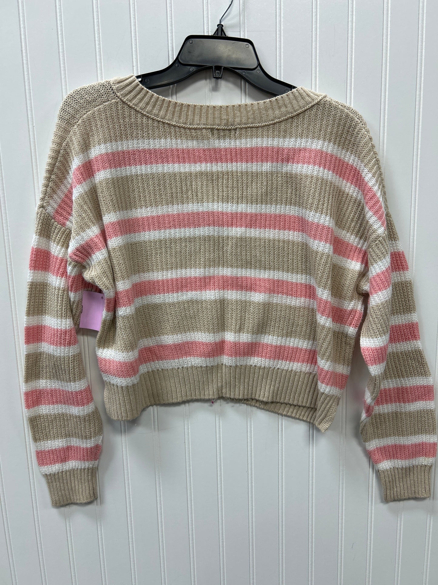 Top Ls By Wild Fable In Pink & Tan, Size:L