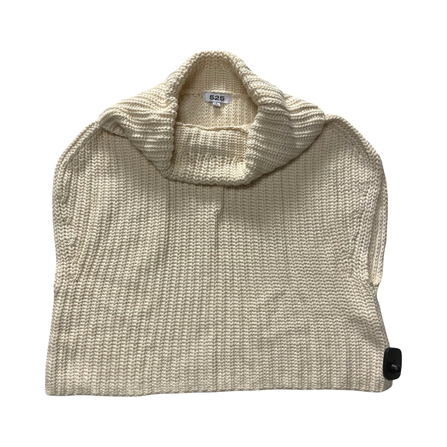 Sweater By 525 In Cream, Size:S