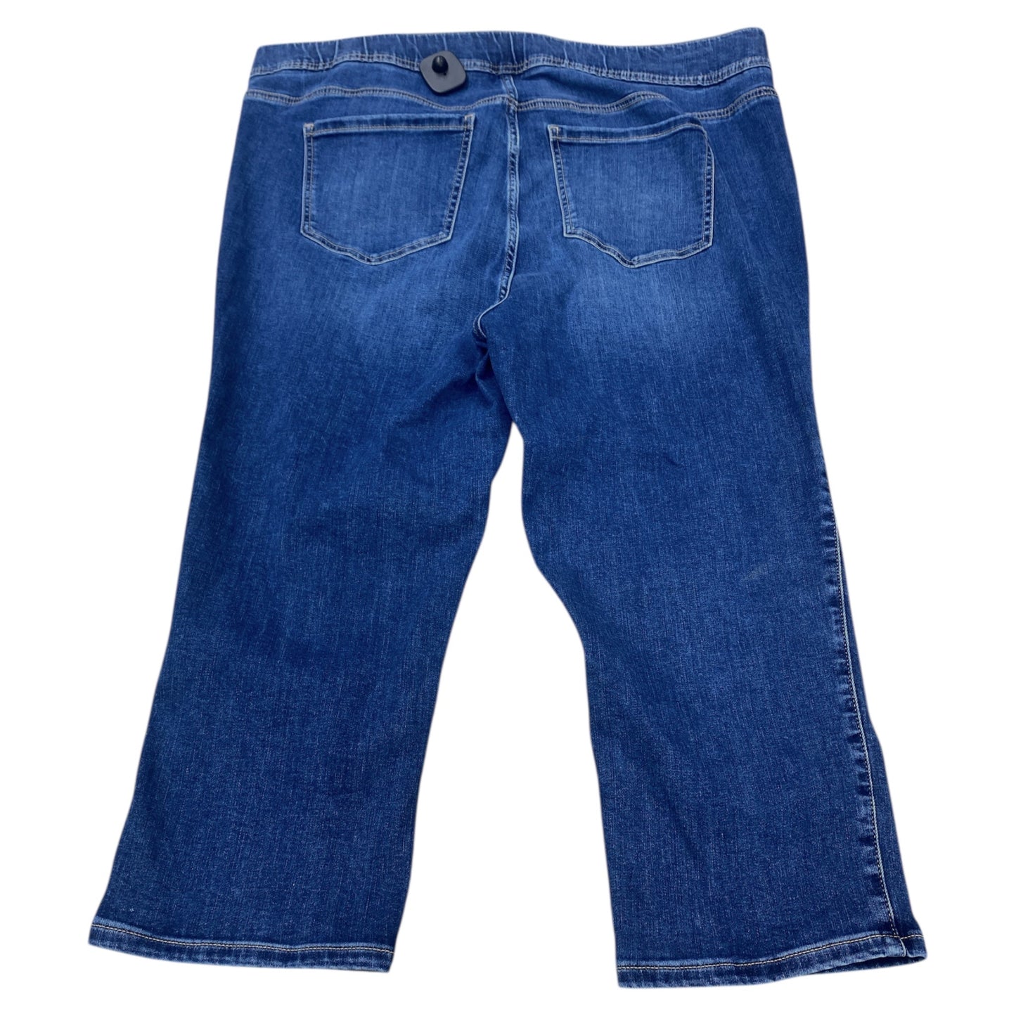 Jeans Cropped By Torrid In Blue Denim, Size:3X