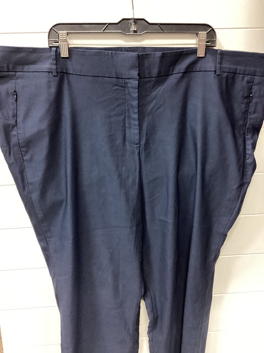 Pants Dress By Lane Bryant In Navy, Size:26