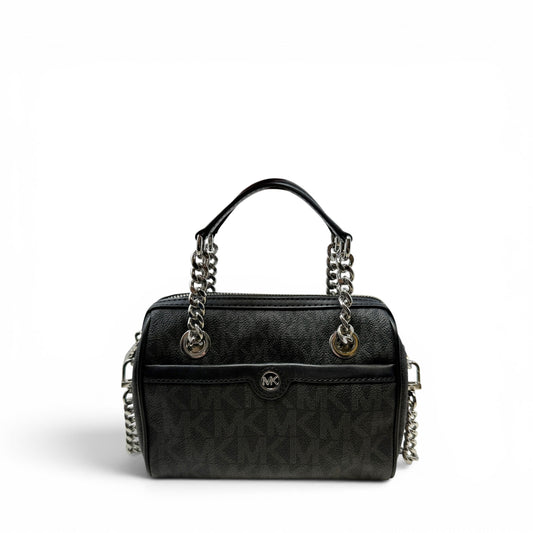 Blaire Logo Duffel Crossbody Bag By Michael By Michael Kors, Size: Small