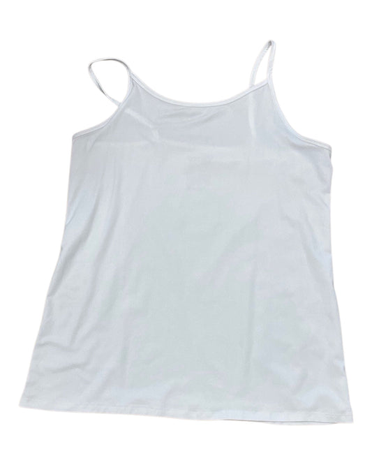 Athletic Tank Top By Athletic Works In White, Size:Xl
