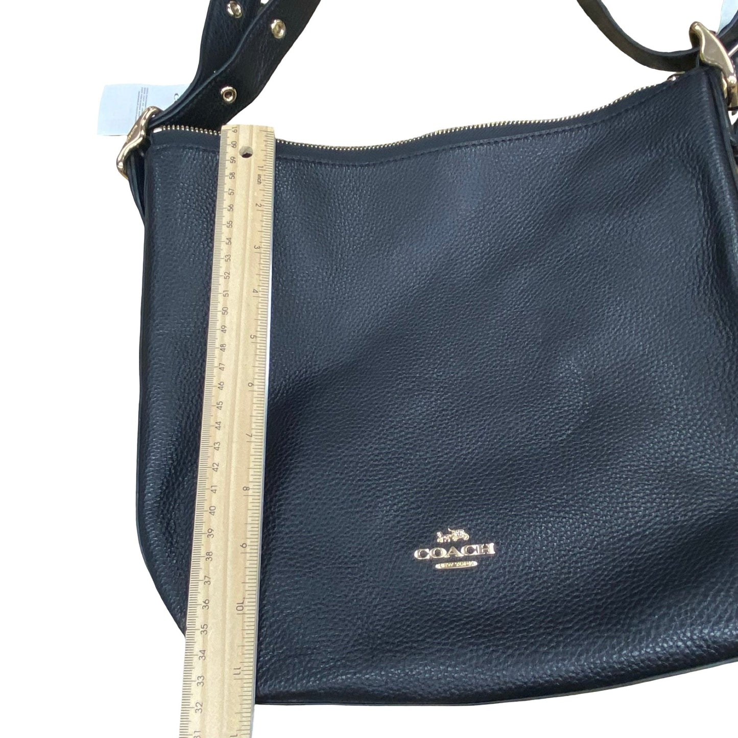 Handbag Designer By Coach In Black, Size:Medium