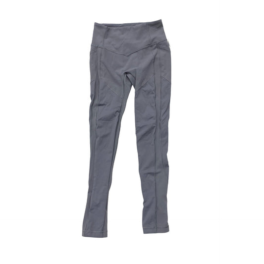 Athletic Leggings By Lululemon In Grey, Size:6
