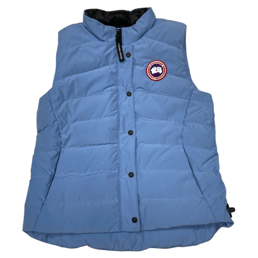 Vest Luxury Designer By Canada Goose In Blue, Size:L