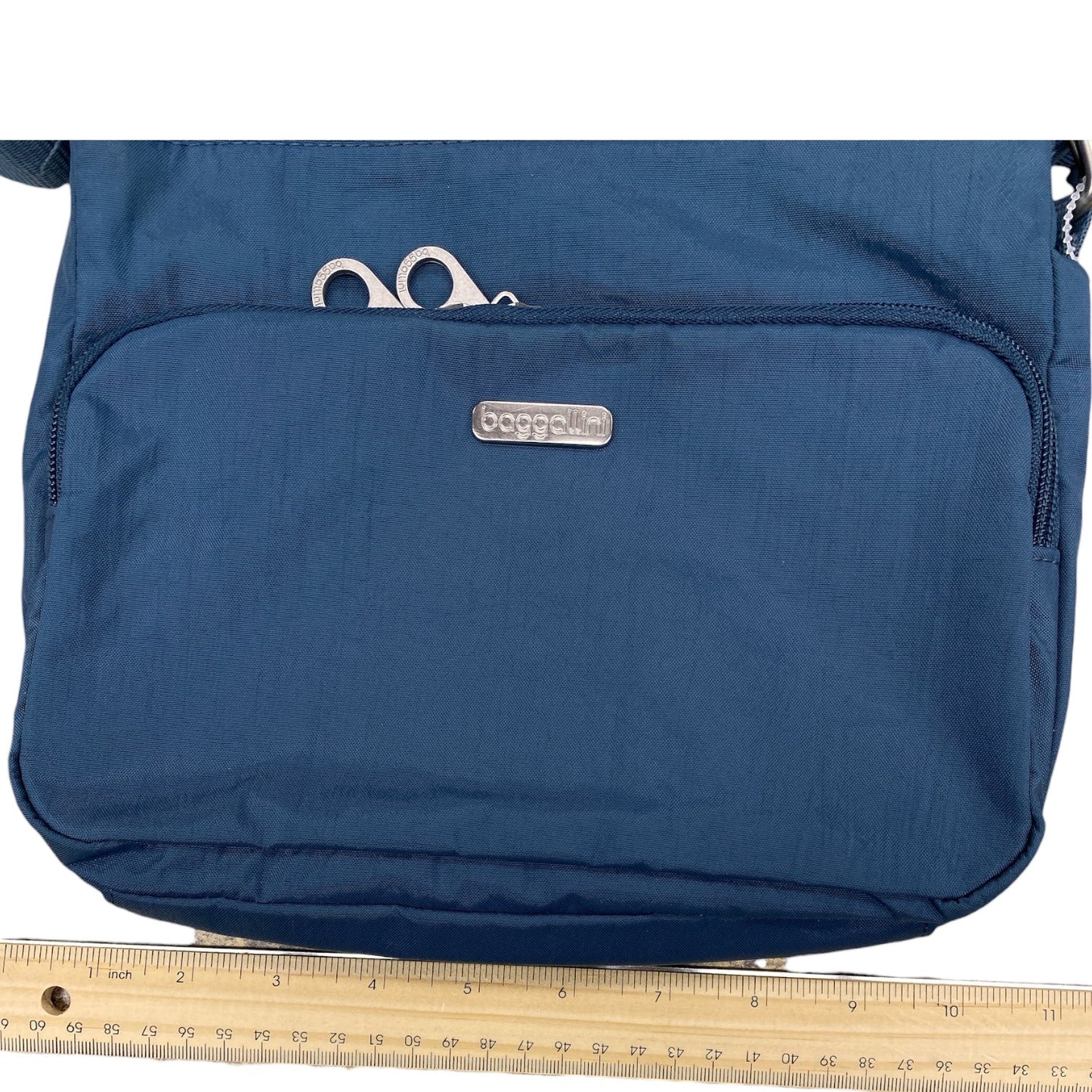 Handbag By Baggallini In Teal, Size:Small