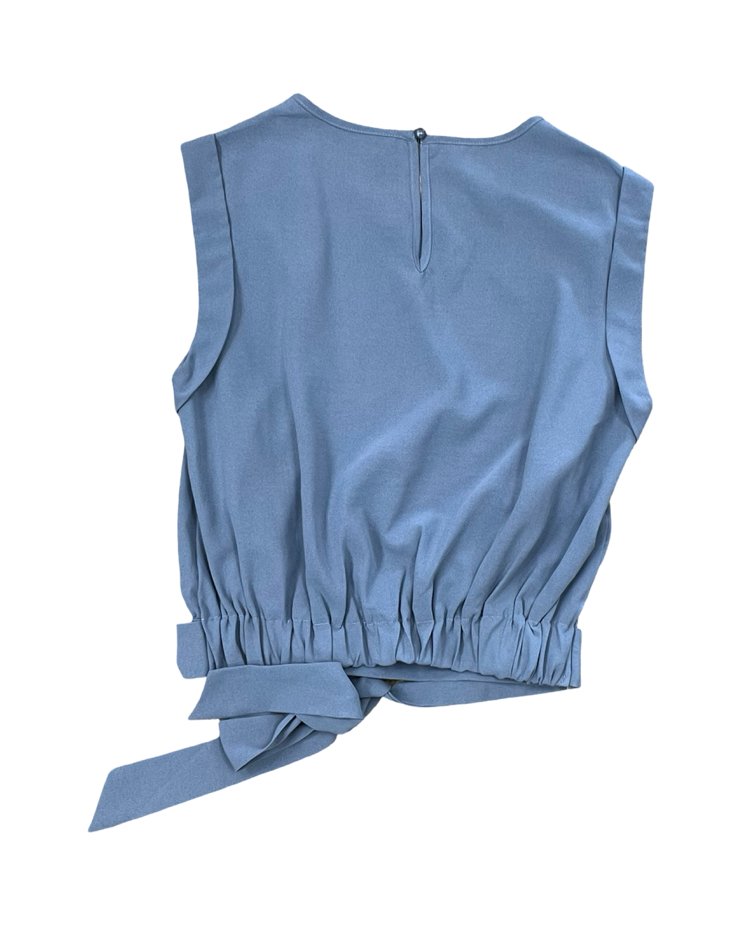 Top Sleeveless By Shein In Blue, Size:S