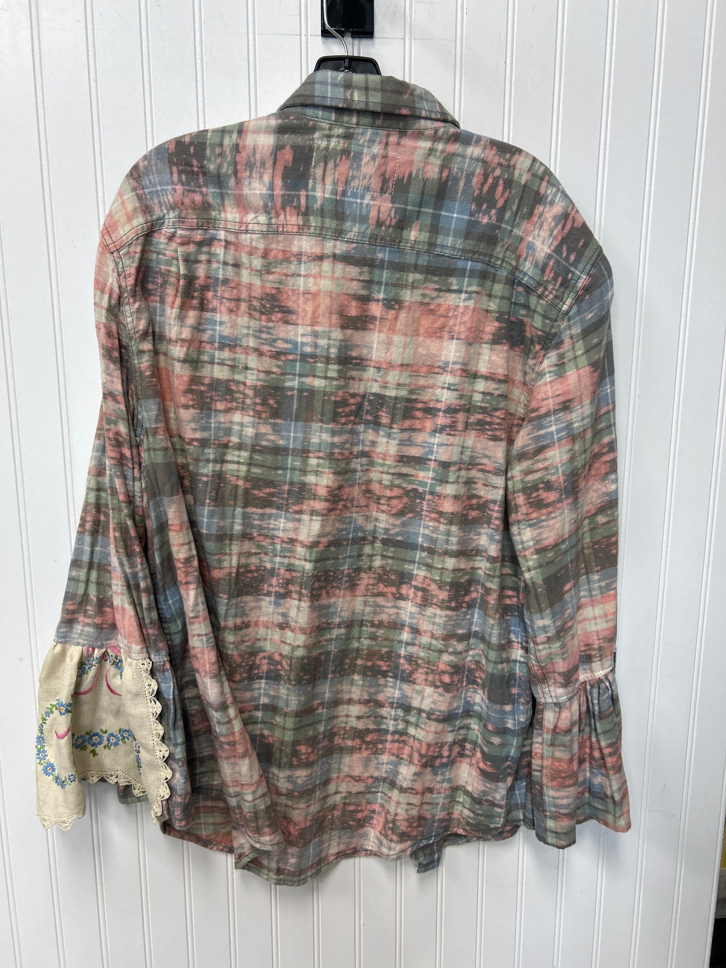Top Ls By Cmc In Plaid Pattern, Size:Xl
