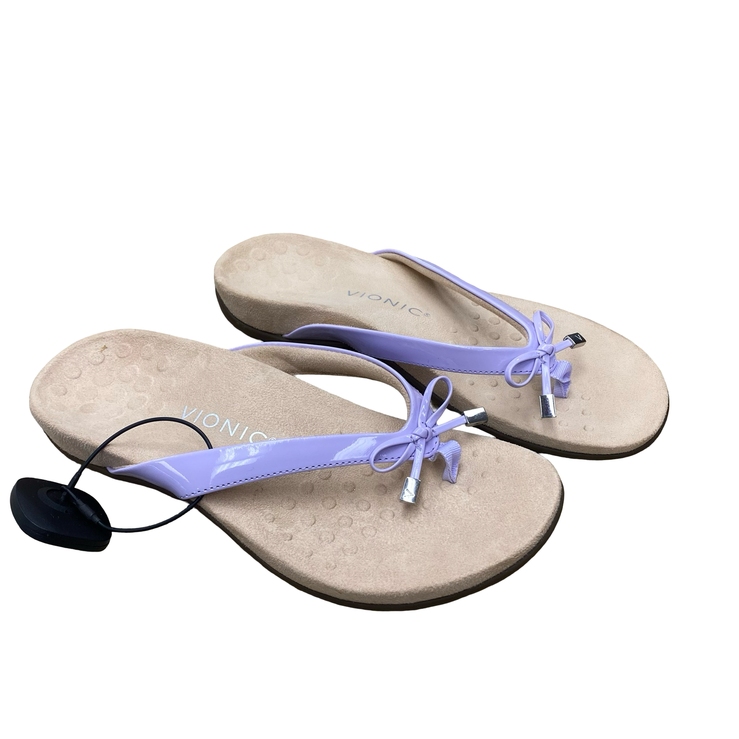 Sandals Flats By Vionic In Purple, Size:8.5